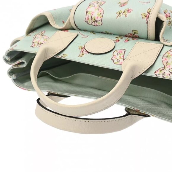 GUCCI Children's Dog/Flower pattern Mint Green/White/Blanc - Picture 4 of 12